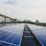 Solcelleanlegg på tak ute