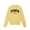 Utopia | Gul | Crewneck
