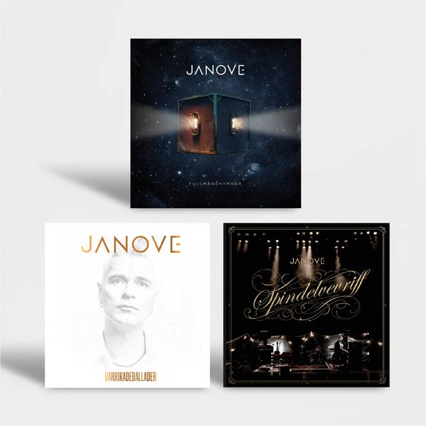 Janove | Spindelvevriff, Barrikadeballader og Fullmånehymner | Vinyl bundle