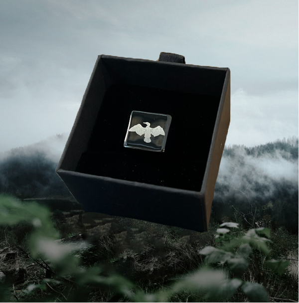 Gåte | Black | Flat Ring