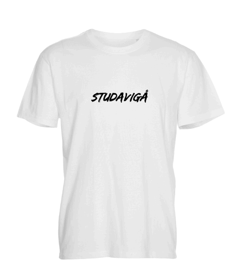 STUDAVIGÅ - Hvit T-Shirt
