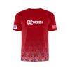 ONS+ Global Relay for Life | Custom Logo Running T-Shirt | RED