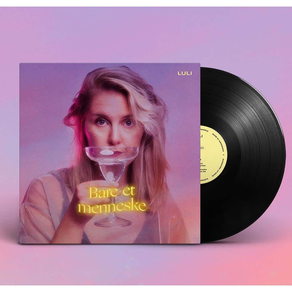 LULI Bare et menneske Vinyl Signert