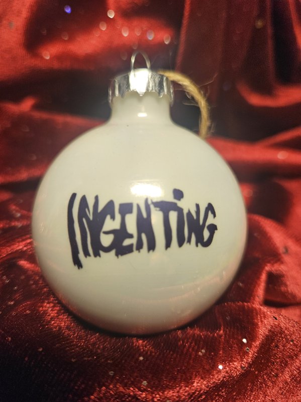 Ingenting | Logo | Julekule